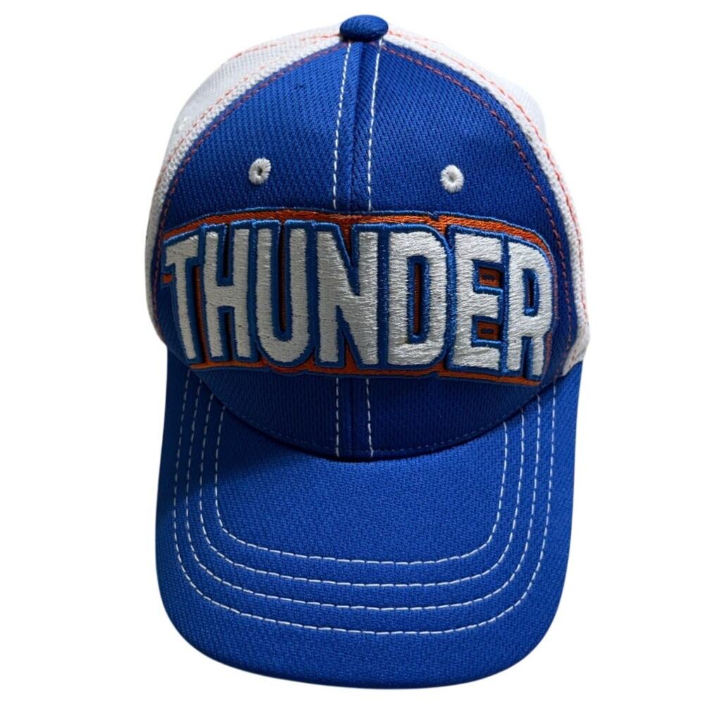 Zephyr Thunder Trucker Hat Cap OKC One-Size Adjustable Snap Back NBA